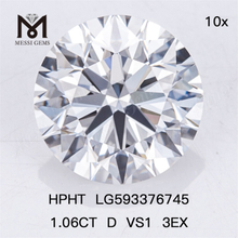 1.06CT D 3EX VS Diamantes HPHT HPHT LG593376745