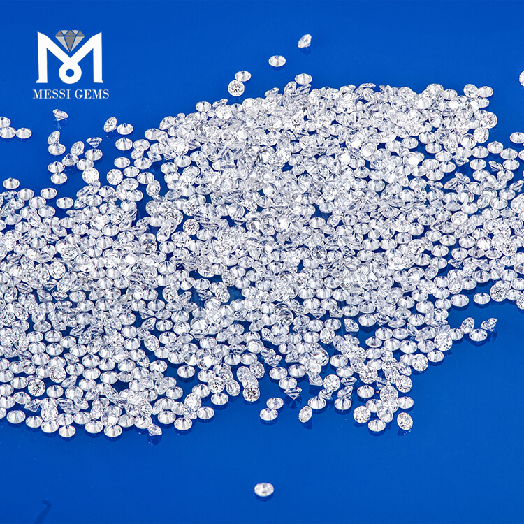 0,7 mm -1,0 mm G Color VS - SI Diamante blanco sintético Precio por quilate CVD HPHT Diamante cuerpo a cuerpo cultivado en laboratorio