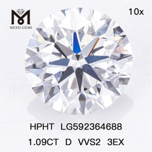 1.09CT D VVS2 3EX HPHT Diamantes en línea LG592364688